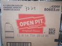 SAUCE, Barbecue, Open Pit, 4-128 oz 