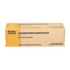 AMERICAN, Cheese, Block, Yellow, GFS, 6-5 lb