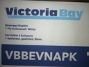 NAPKIN, Beverage, White, 1Ply, Victoria Bay, 4000 ct /-cs