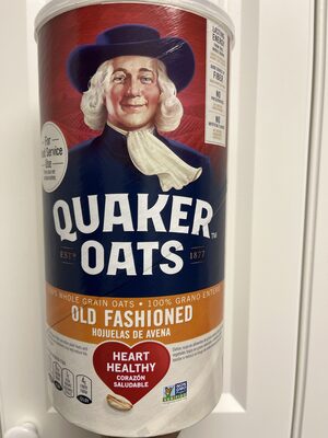 OATS, Quaker, Old Fashioned, 12-2.1 lb