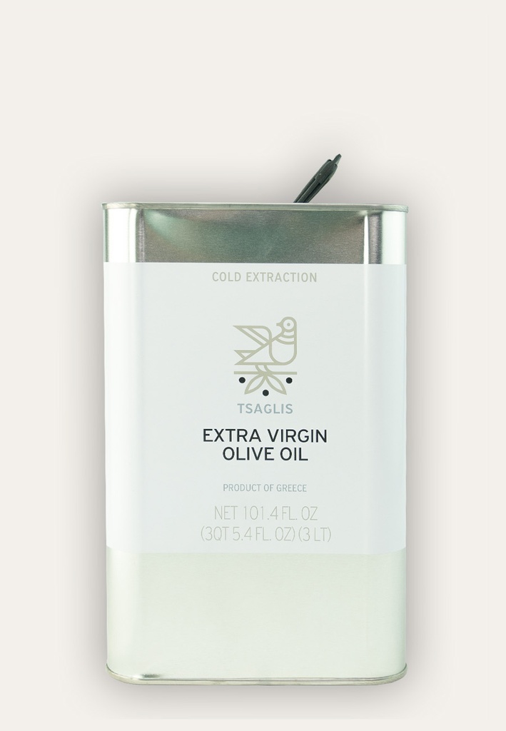 OIL, Olive, Extra Virgin, Tsaglis, 4-3 lt