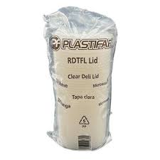 TO GO, Lid, 32, Plastic, Clear, Deli, Plastifar, 10-50 ct  
