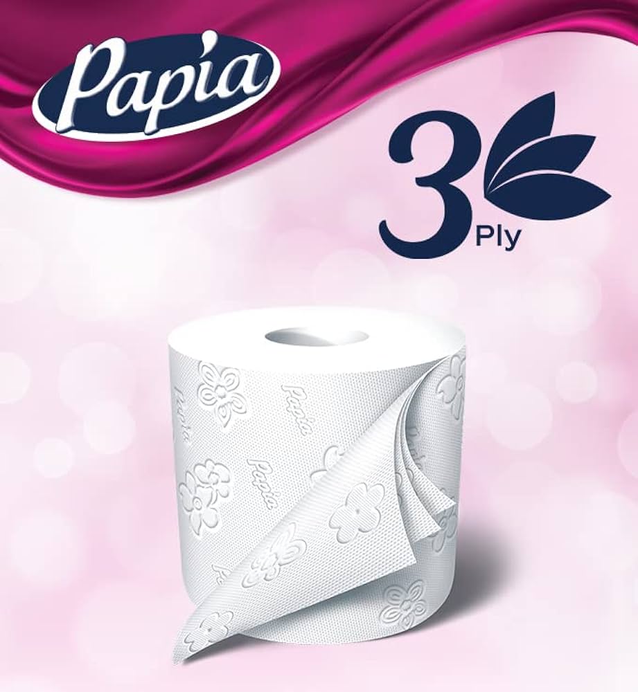 TOILET PAPER, Papia, 40 rolls/cs