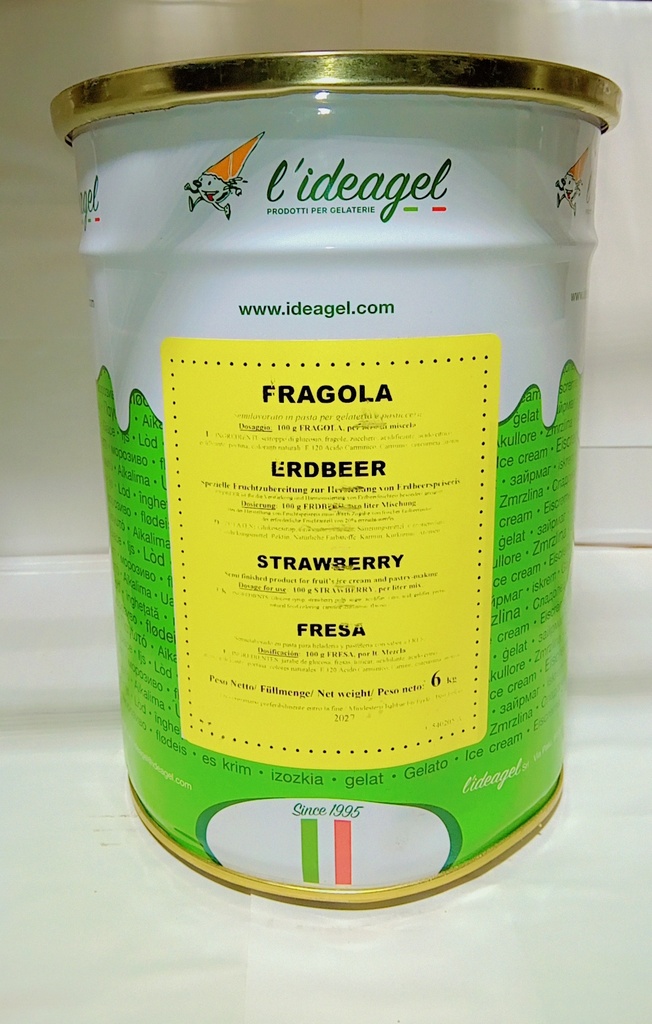 FRAGOLA, Erdbeer, Base, 620727A, L'ideagel, 2-13.22 lb