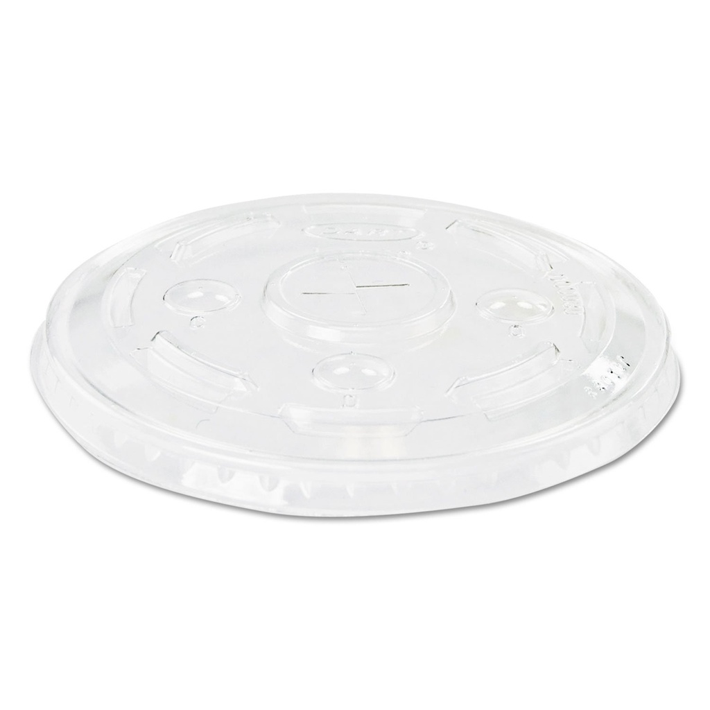LID, 32 oz, Plastic, Straw, Slot, L32C105, Cover Pack, 100 ct 