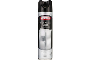 CLEANING, Spray, Aerosol, Polish, Stainless Steel, Weiman, 12 oz