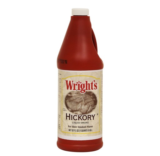 SAUCE, Liquide Smoke, Wright's Hickory, 12-32 oz