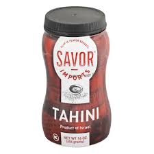 SAUCE, Tahini, Savior Import, 12-16 oz