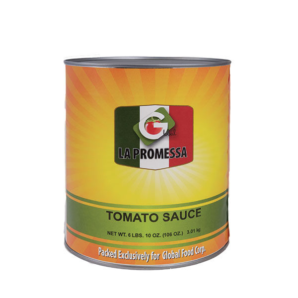 TOMATO, Sauce, Pizza, Global La Promessa, 6-105 oz 