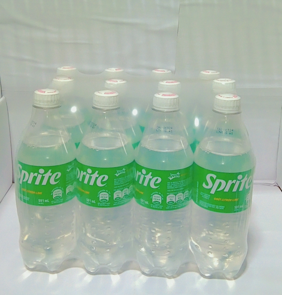 SPRITE, Soda, Plastic, 20 oz, 12 Btl./cs