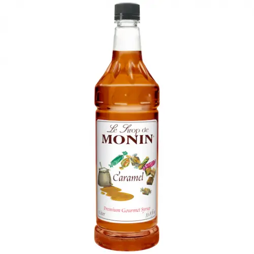SYRUP, Caramel, De Monnin, 33.8 oz 
