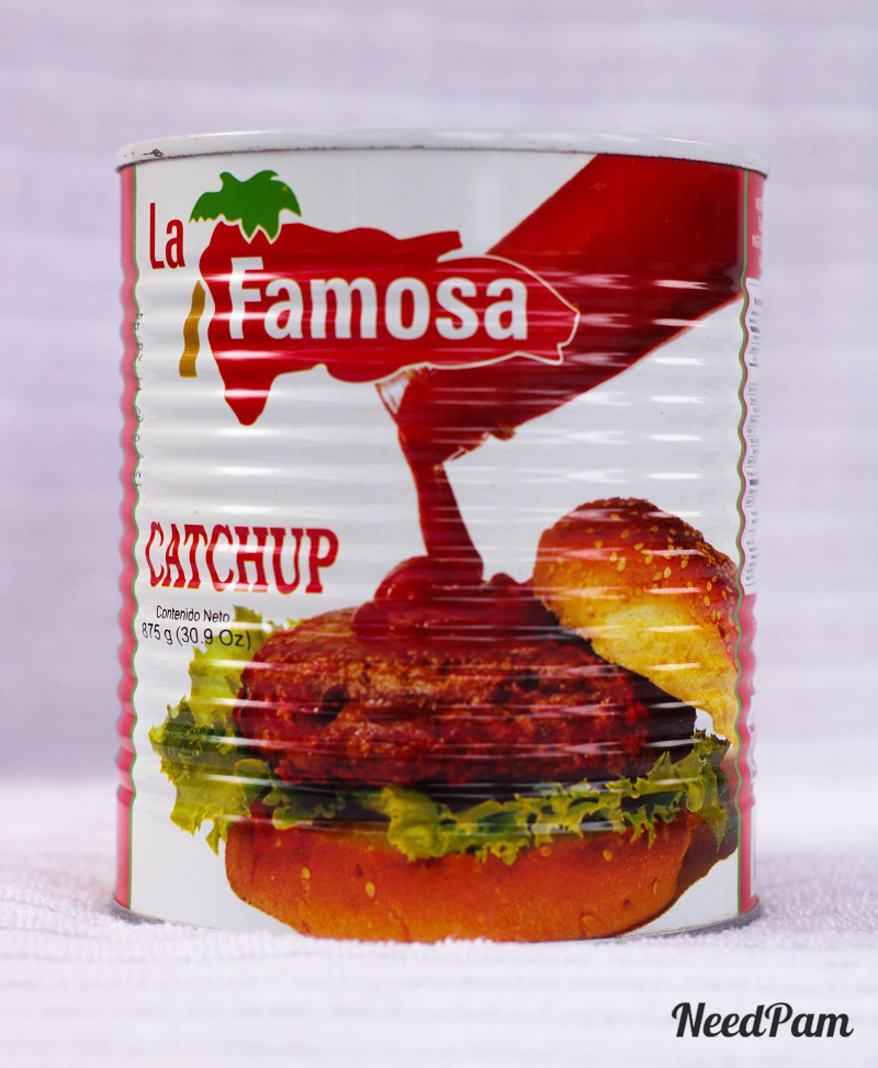 TOMATO, Ketchup, Can, La Famosa, 875 gr 