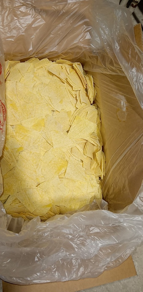 TORTILLA, Corn, Yellow, Cut, La Banderita, Ole Mexican, 32 lb