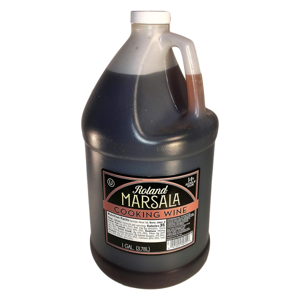 WINE, Cooking, Marsala, Roland, 1 gal 