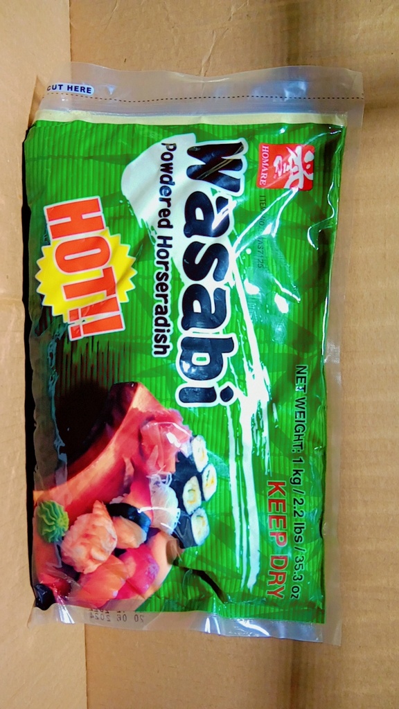 WASABI, Horseradish, Powder, Homare, 2.2 lb