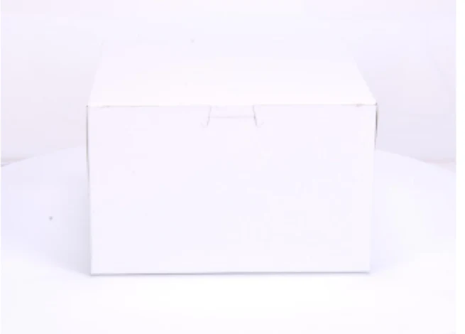 BOX, Cake, White, Carton, 8"x 8"x 5", 200 ct /-cs