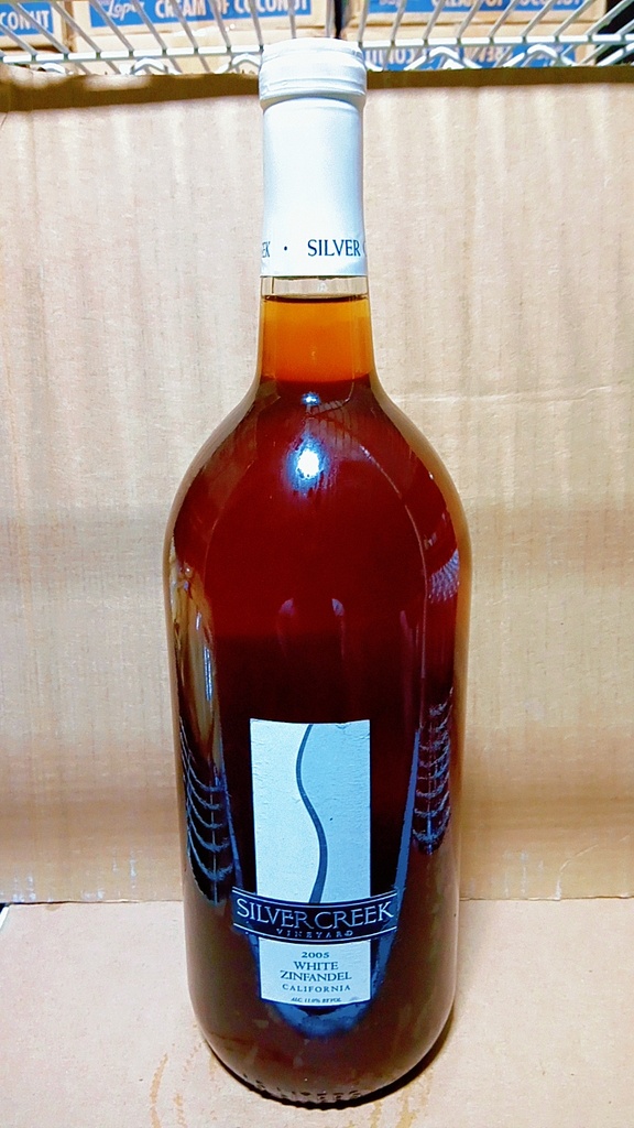 WINE, White, Zinfandel, 2005, Silver Creek, 750 ml  