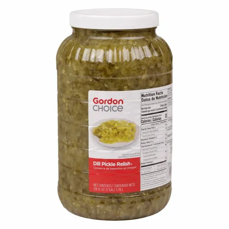 RELISH, Pickle, Sweet, Gordon Choice, 4-128.oz