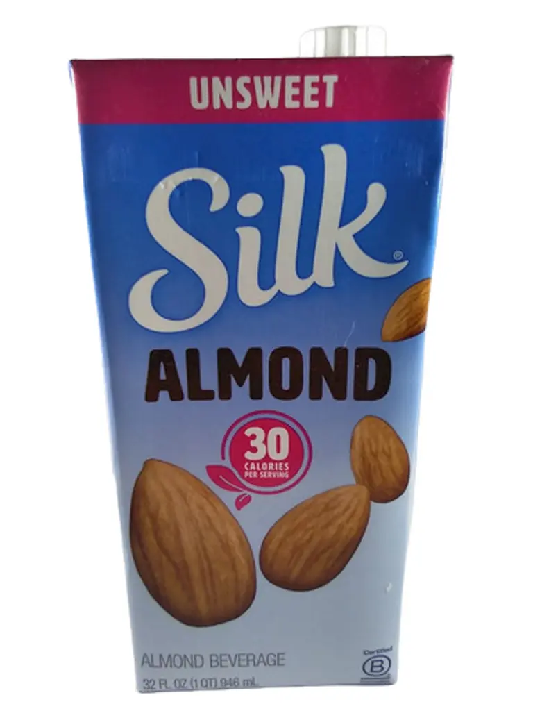 MILK, Almond, Silk, Unsweet, 32 oz