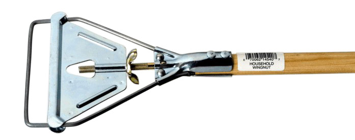 CLEANING, Mop, WOODEN,  Handle Metal, Janitor