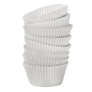 CUP, Baking, White, 3.25"X 1000 X 3-3/8, La Paco, 10 ct