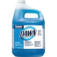 CLEANER, Detergent, Manual, 1-00, Pot & Pan, Dawn, 1 Gal 