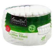 COFFEE FILTER, 8-12 Cup, Essential Everyday , 250 ct 