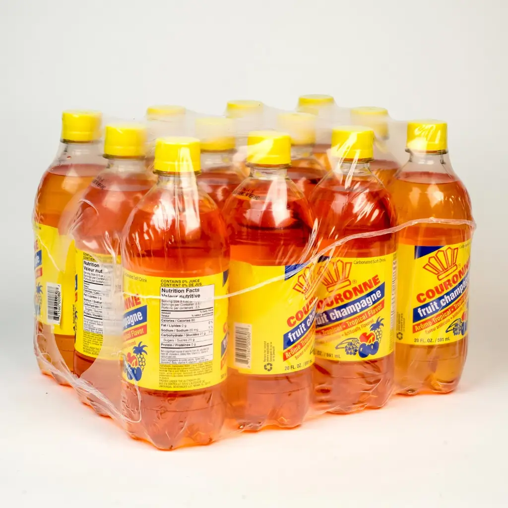 COURONNE, Champagne, Soda, Plastic, Btl., 12-12 oz