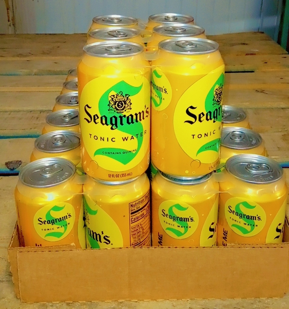 TONIC, Water, Seagram's, 12 oz, 24 Can/cs   