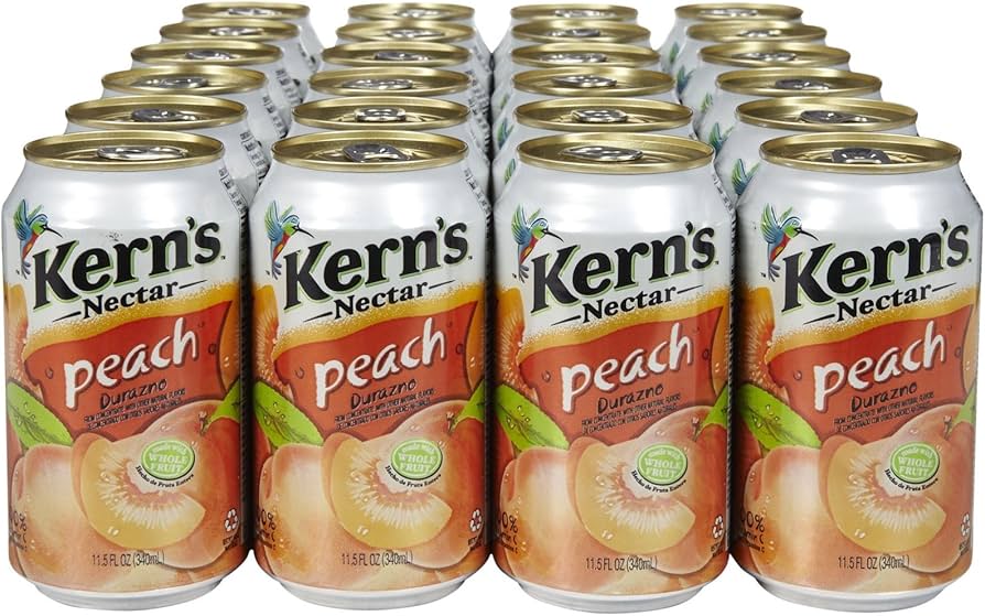 PEACH, Nectar, Soda, Can, 24-11.5 oz 