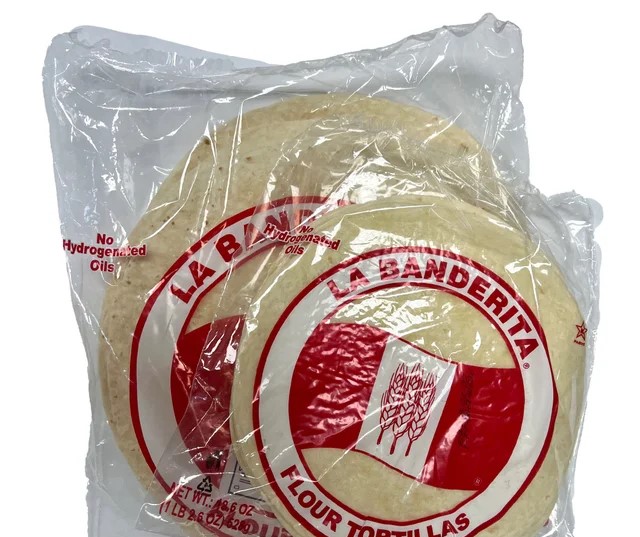 TORTILLA, Flour, 8", La Banderita, 16-12 ct  