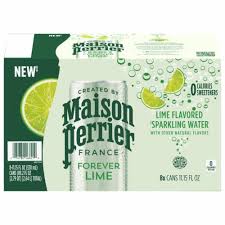 SPARKLING, Water, Lime, Maison Perrier, Btl., 24-16.9 oz