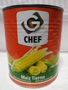 CORN, Whole, Kernel, Chef, Global, 6 lbs