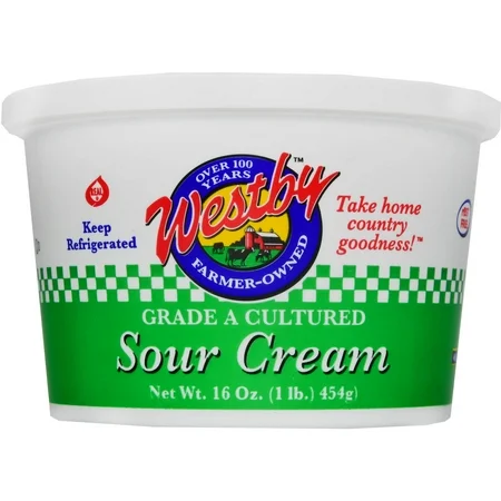 SOUR CREAM, Fresh, Westby, 16 oz  