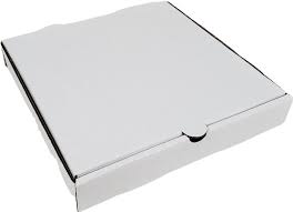BOX, Pizza, White, 14", Delicious, 50 ct /-cs 