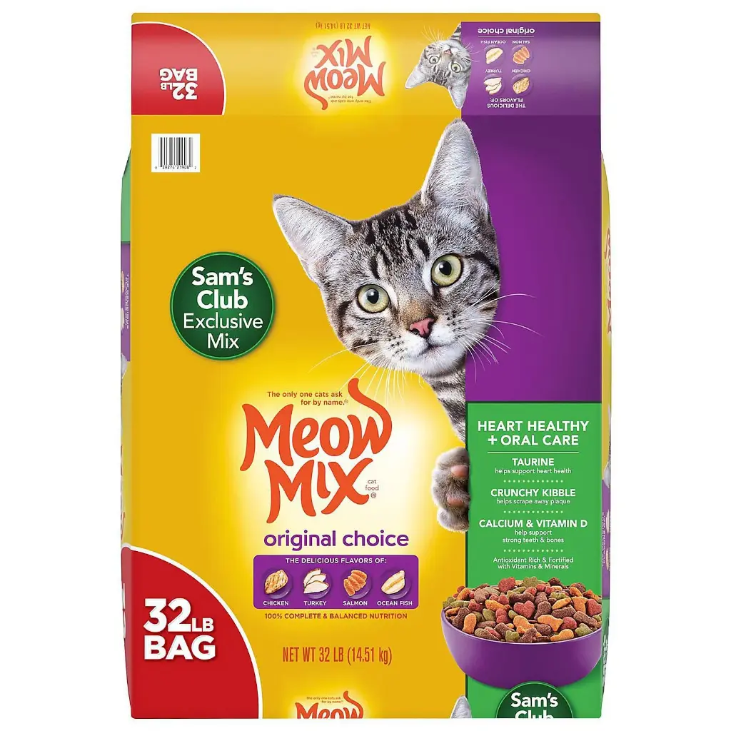 FOOD, Cat, Mix, Meow, 32 lbs 