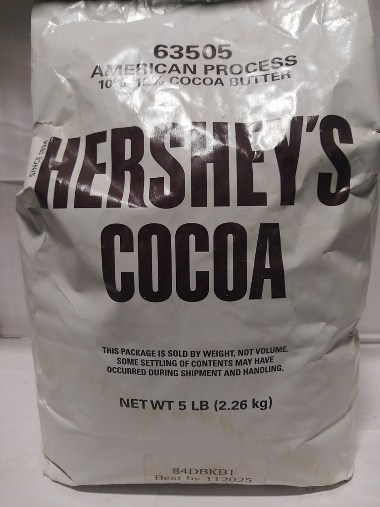 COCOA, Powder, American Process, Hershey's, 5 lb