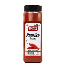 PEPPER, Paprika, Badia, 6-16 oz = 1 LB
