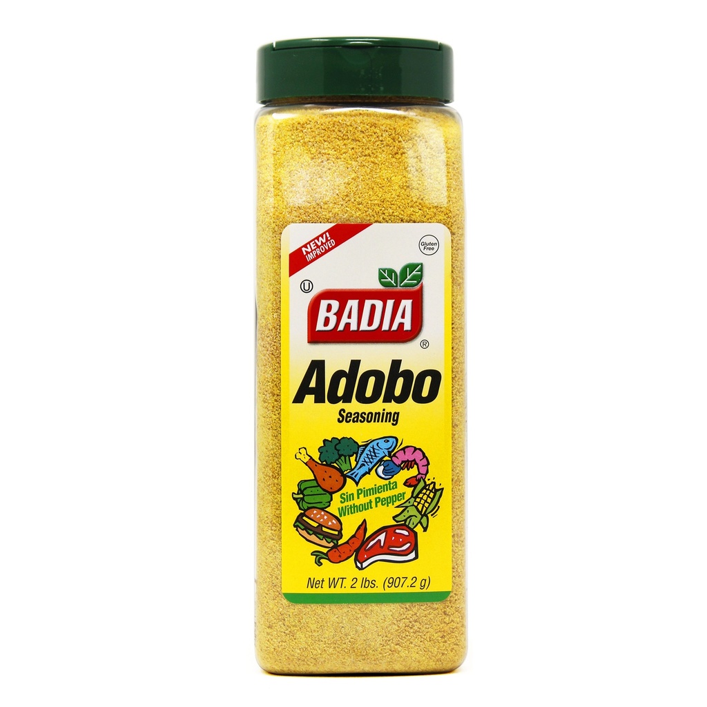 ADOBO, Blend, Without Pepper, Spice, Badia, 6-2 lb 