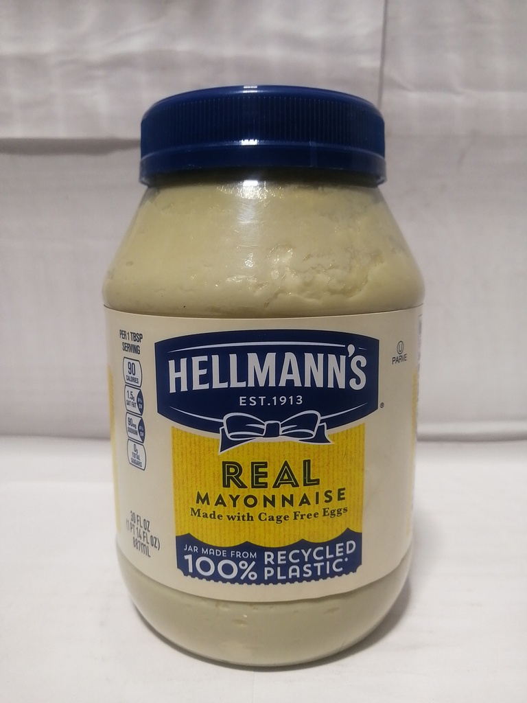 MAYONNAISE, Real, Hellmann's, 30 oz 