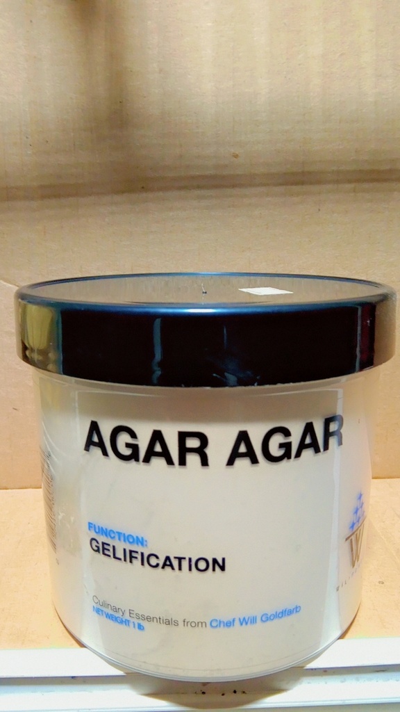 AGAR AGAR, Powder, GFS, 1 lb