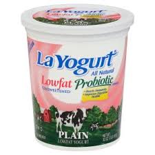 YOGURT, Plain, LWFT, Probiotic, 8-32 oz 