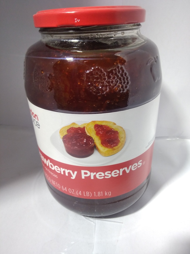 JAM, Red, Strawberry, Preserves, Gordon Choice, 6-64 oz