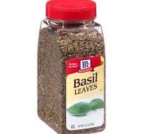 BASIL, Leaves, Spice, McCormick, 6-3.5 oz 