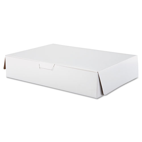 BOX, Cake, White, Carton, 19"x14"x4", 50.l  ct /-cs