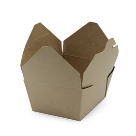 BOX, Take Out, Paper, #1, Kraft,  4.3"x 3.5"x 2.5", Victoria Bay, 450 ct /-cs
