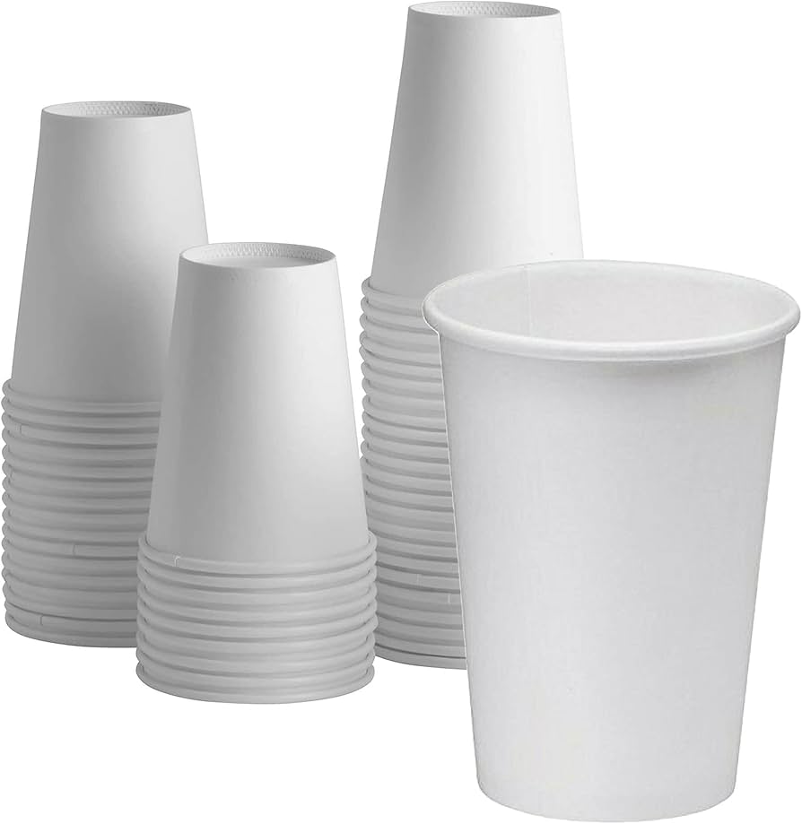 CUP, 12 oz, Paper, Hot, #CBCLHP12W, Vic Bay, 20-50 ct
