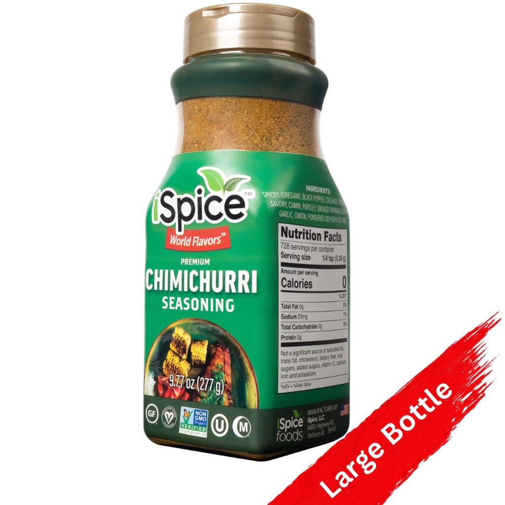 CHIMICHURRI, Seasoning, Blend, Premium, Spice, World Flavors, 19.77 oz  