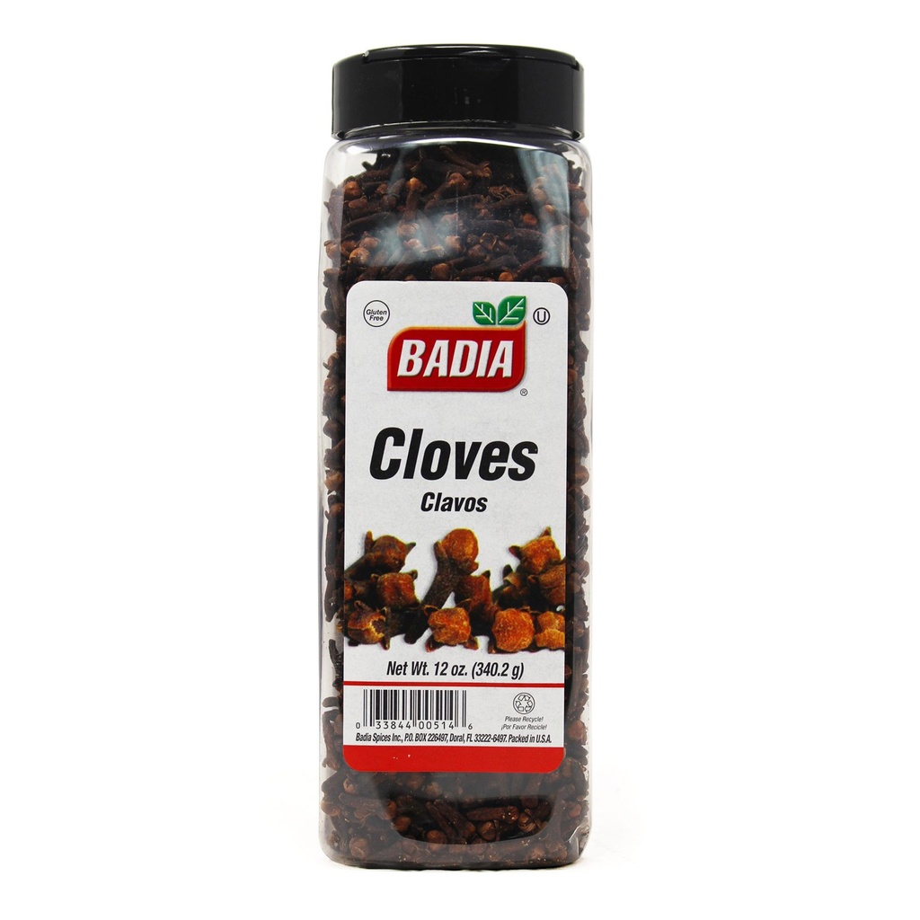 CLOVES, Whole, Spice, Caribbean International, Badia 6-12 oz