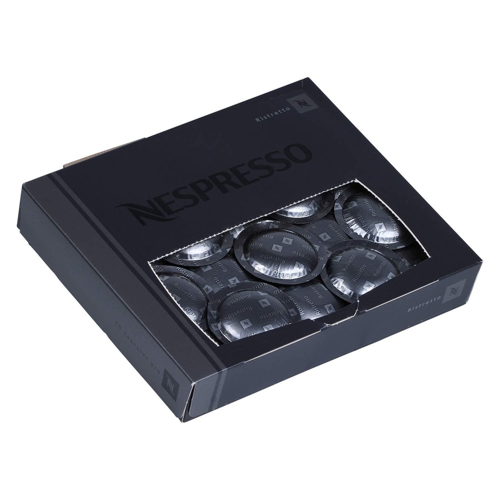 COFFEE, Capsules, Roast, Ground, Ristretto, Nespresso, 6-10.6 oz  